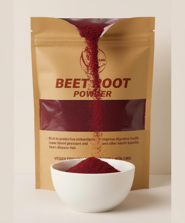 Natural Beetroot Powder 100g | For Glowing Skin, Pink Lips, Healthy Hair & Daily Nutrition | Pure And Organic Drink Mix Superfood